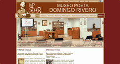 Desktop Screenshot of museodomingorivero.com